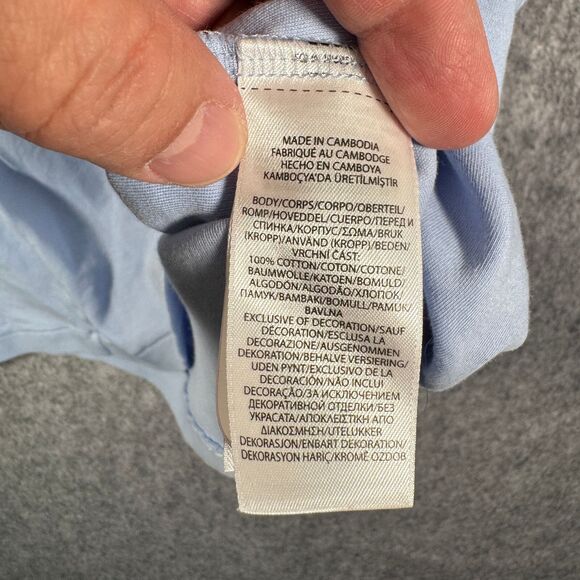 Polo Ralph Lauren T Shirt Mens 2XLT Blue Flesh Pony Crewneck Casual Summer - Picture 7 of 8